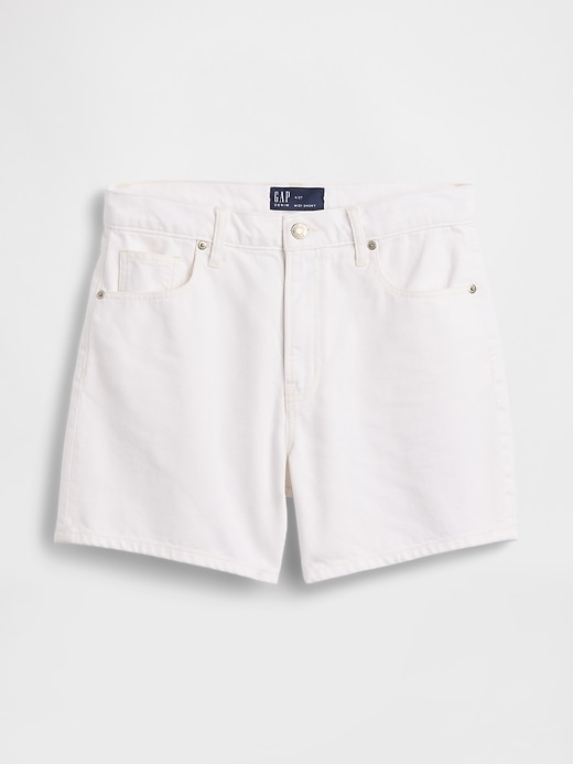 Image number 5 showing, 5" Mid Rise Denim Shorts