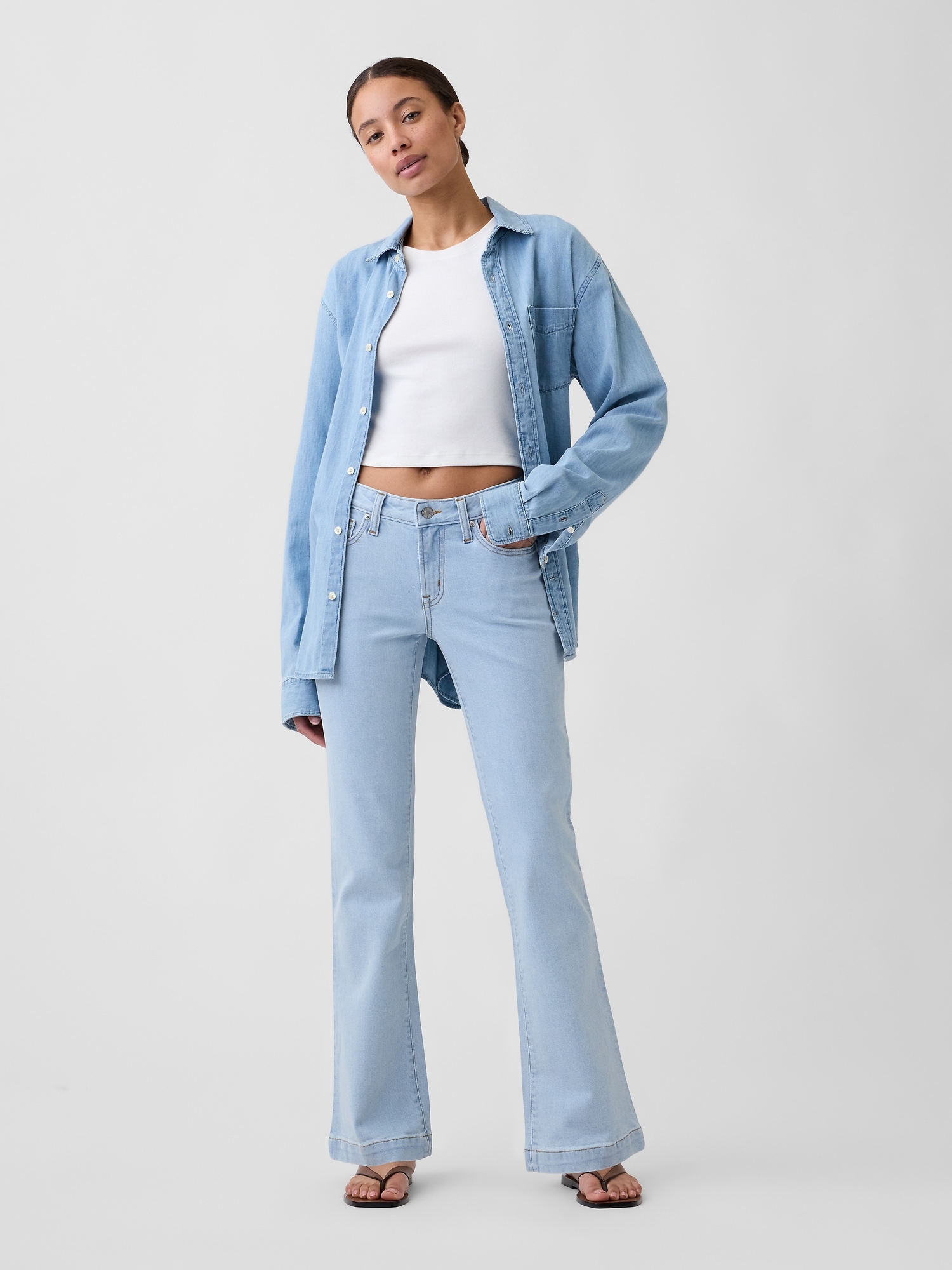 Low Rise Long & Lean Jeans