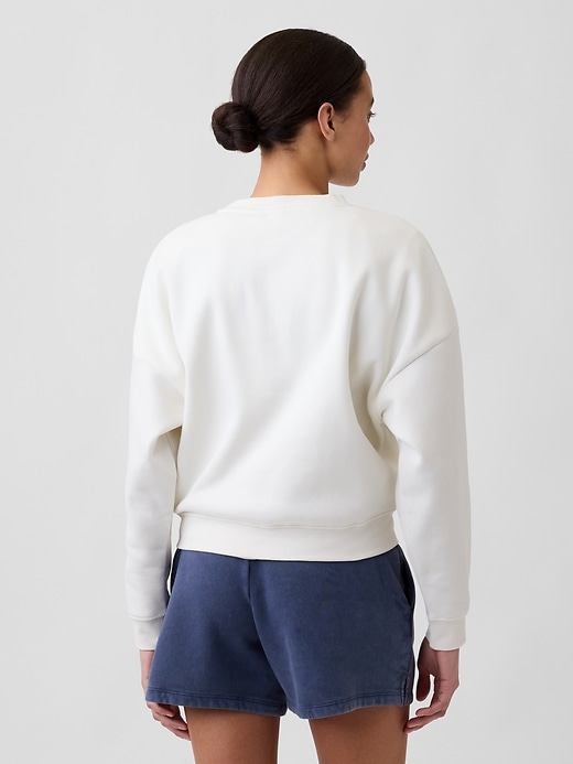 Image number 2 showing, Peanuts Oversized Wedge Crewneck Sweatshirt