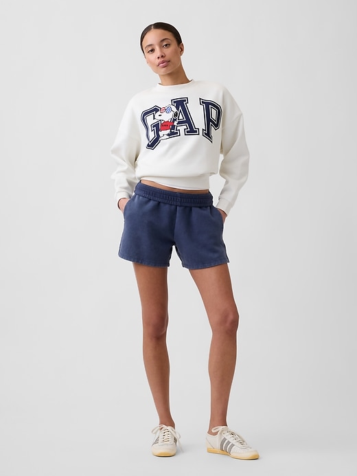 Image number 3 showing, Peanuts Oversized Wedge Crewneck Sweatshirt