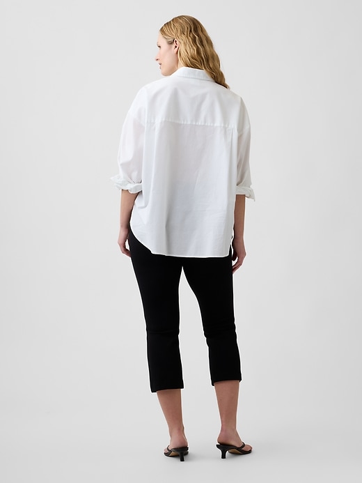 Image number 6 showing, High Rise Ponte Capris