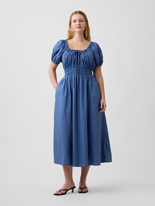 Image number 4 showing, Puff Sleeve Maxi Dress