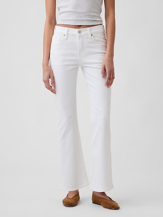 Image number 2 showing, Mid Rise Baby Boot Jeans