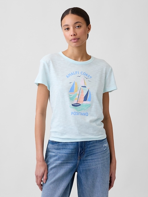 Image number 1 showing, ForeverSoft Relaxed Crewneck T-Shirt