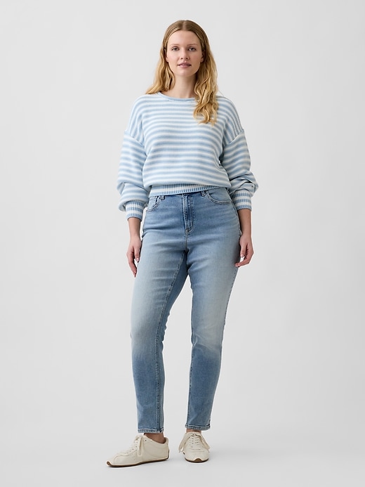Image number 5 showing, High Rise Universal Skinny Jeans