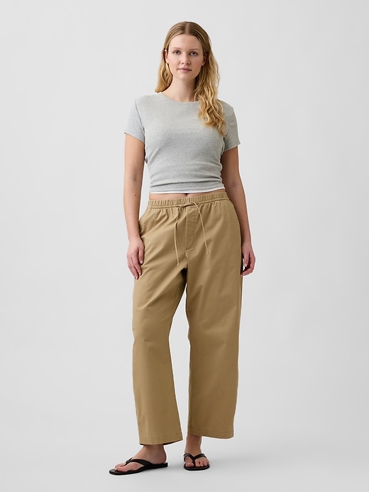Image number 5 showing, High Rise Easy Barrel Khakis