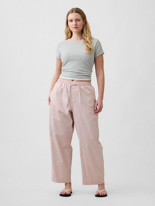 Image number 5 showing, Mid Rise Easy Barrel Khakis