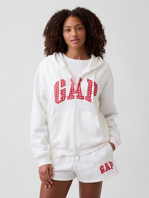 Image number 1 showing, Relaxed Gap Logo Zip Hoodie