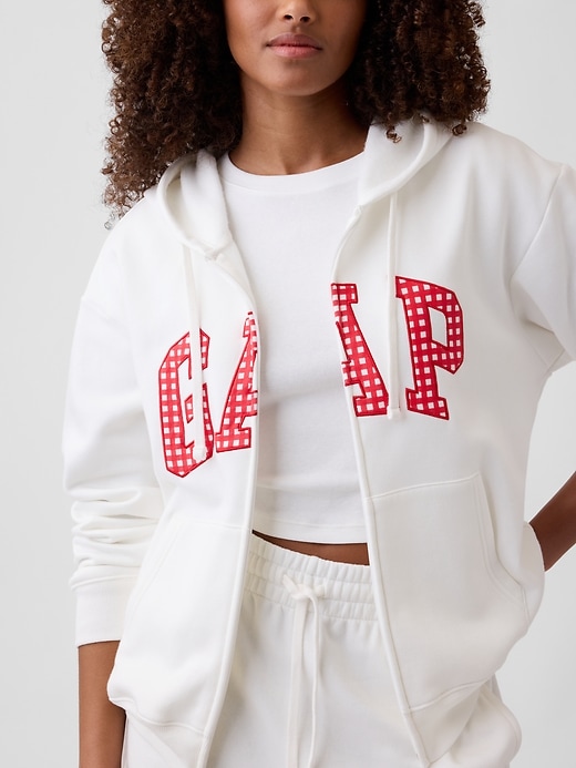 Image number 4 showing, Relaxed Gap Logo Zip Hoodie