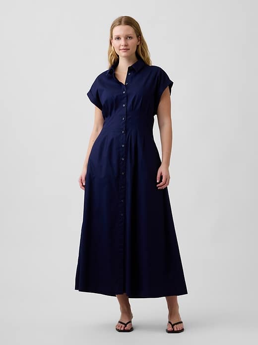 Image number 4 showing, Maxi Shirtdress