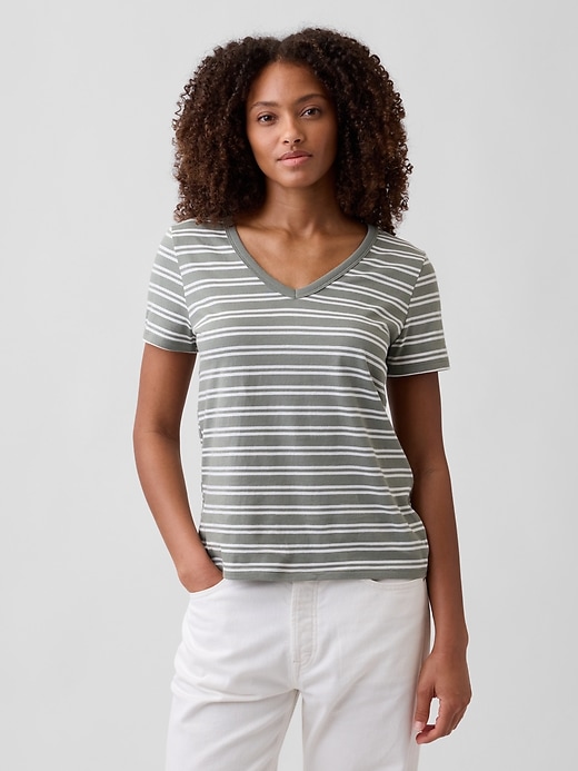 Image number 1 showing, Favorite V-Neck T-Shirt
