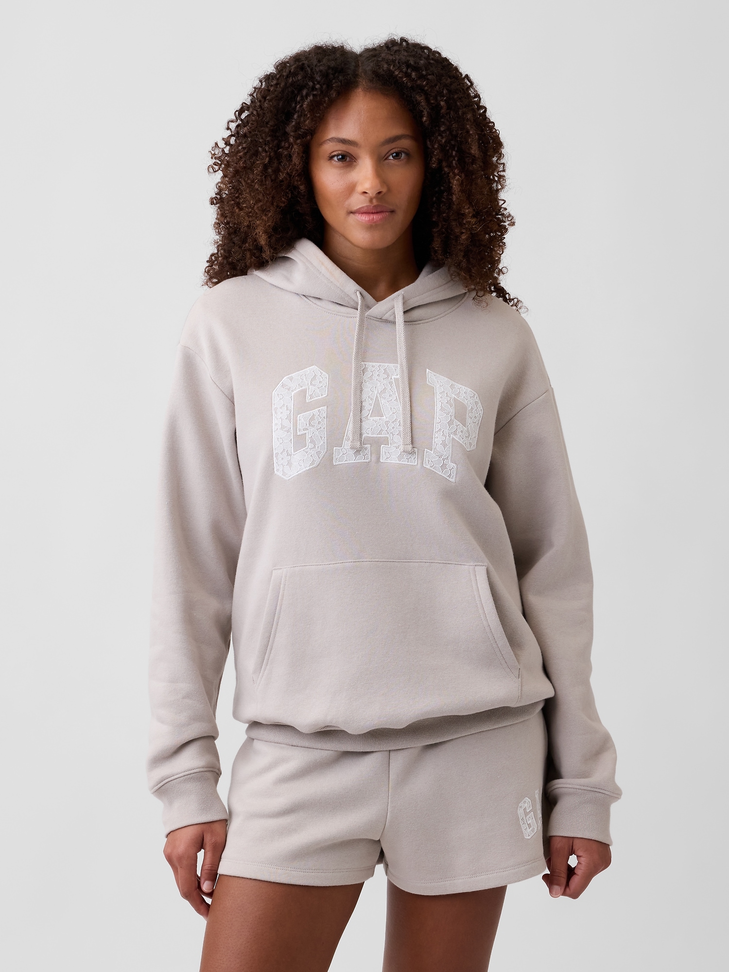 Relaxed Gap Logo Hoodie