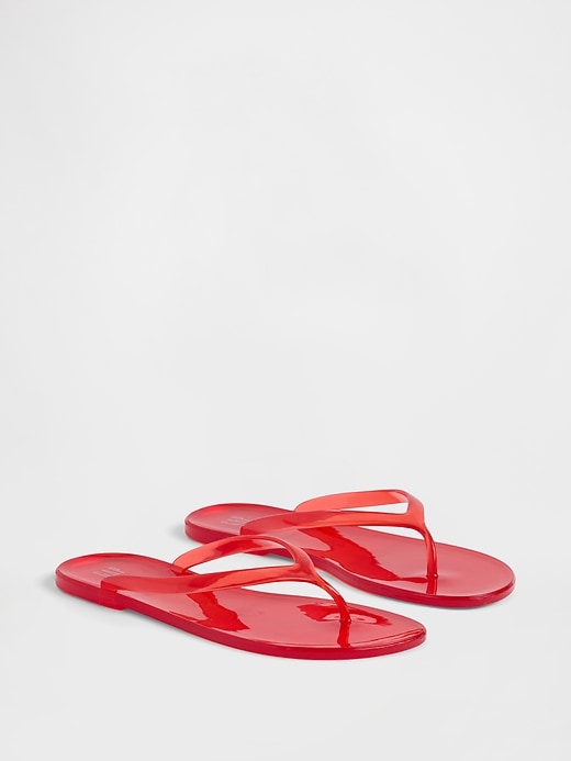 Image number 2 showing, Gap Logo Jelly Flip Flops