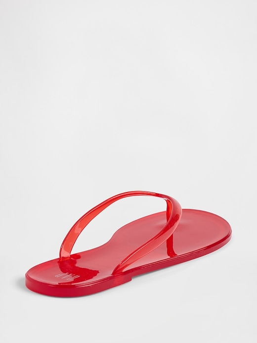 Image number 3 showing, Gap Logo Jelly Flip Flops