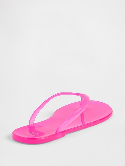 Image number 3 showing, Gap Logo Jelly Flip Flops