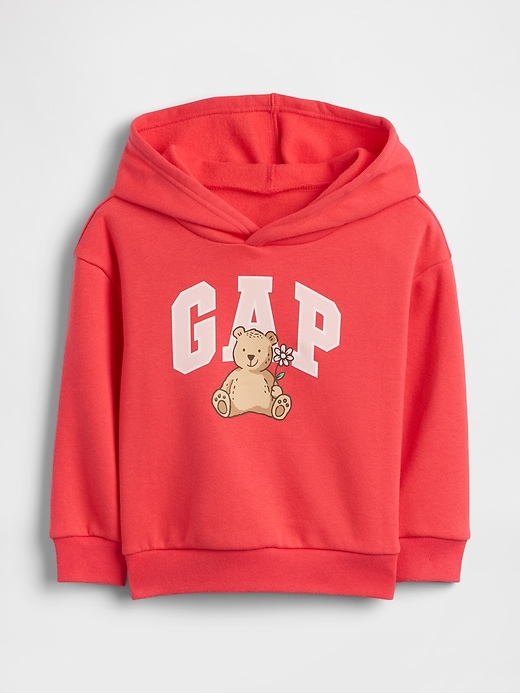 Image number 1 showing, babyGap Relaxed Brannan Bear Logo Hoodie