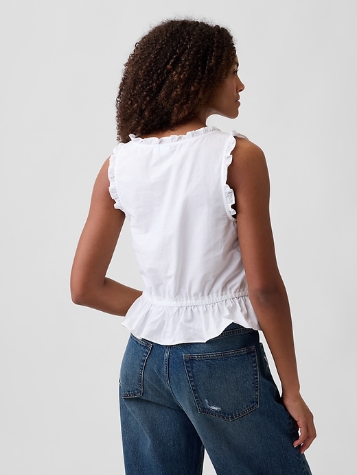Image number 2 showing, Smocked Sleeveless Top