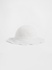 Image number 1 showing, Baby Eyelet Bucket Hat
