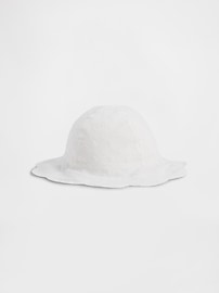 Image number 2 showing, Baby Eyelet Bucket Hat