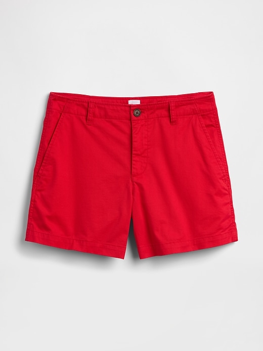 Image number 5 showing, 5" Mid Rise Downtown Khaki Shorts