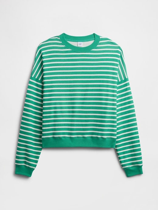 Image number 5 showing, Oversized Wedge French Terry Sweatshirt