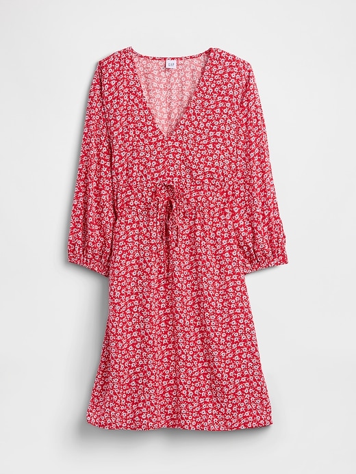 Image number 4 showing, V-Neck Mini Dress