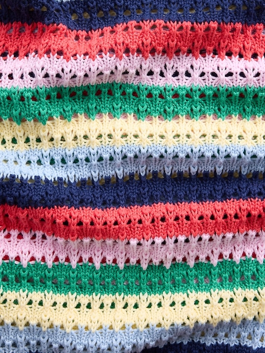 Image number 4 showing, Oversized Crochet Sweater
