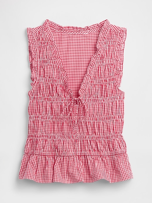 Image number 5 showing, Smocked Sleeveless Top