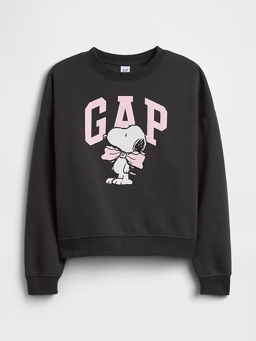 Image number 5 showing, Peanuts Oversized Wedge Crewneck Sweatshirt