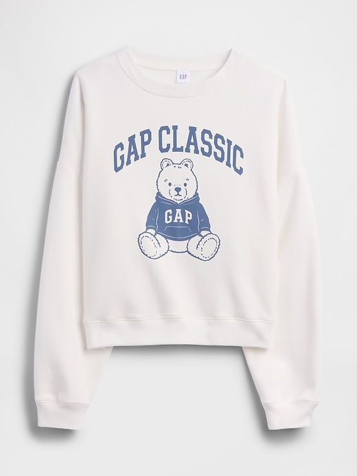 Image number 5 showing, Oversized Gap Graphic Wedge Crewneck Sweatshirt