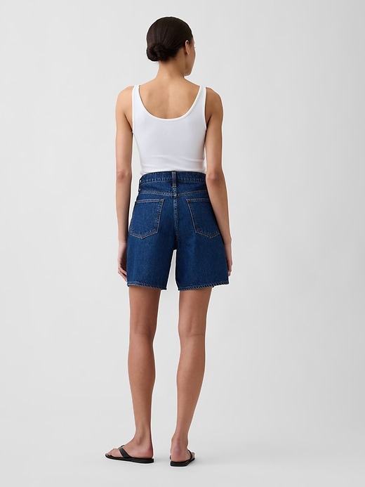 Image number 2 showing, 5" Mid Rise Denim Shorts