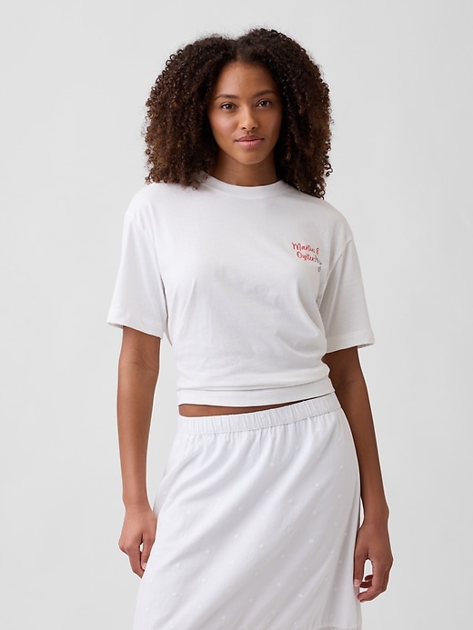 Image number 1 showing, Boxy Graphic T-Shirt