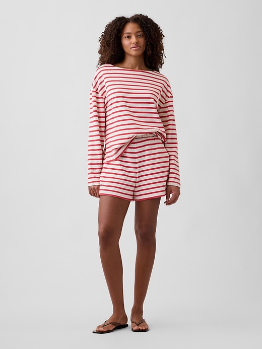 Image number 1 showing, Pull-On Stripe Shorts