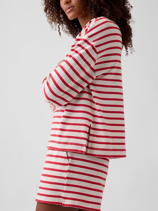 Image number 4 showing, Stripe Boatneck Top