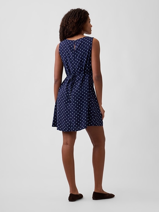 Image number 2 showing, Print Sleeveless Mini Dress