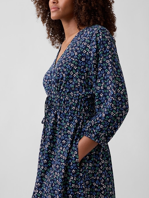 Image number 3 showing, V-Neck Mini Dress