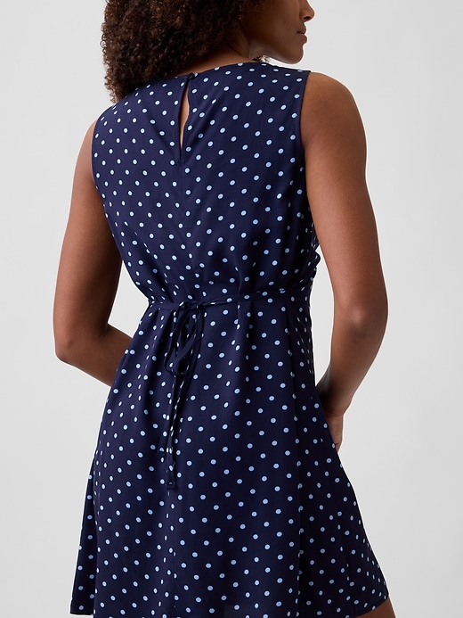 Image number 3 showing, Print Sleeveless Mini Dress