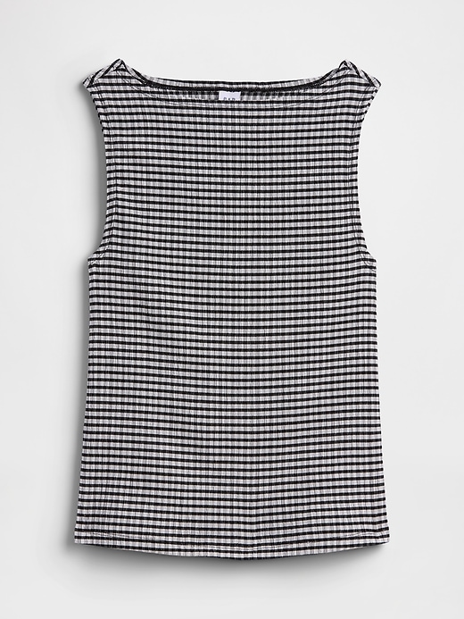 Image number 5 showing, Boatneck Tank Top