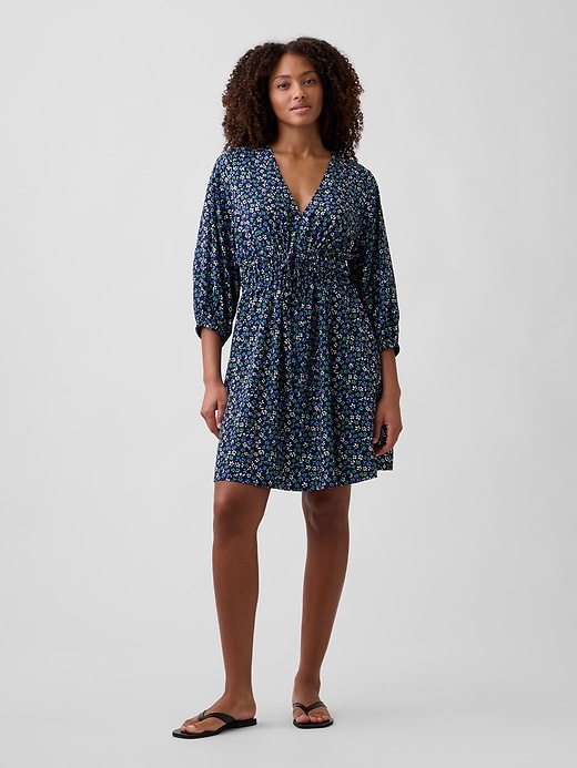 Image number 1 showing, V-Neck Mini Dress