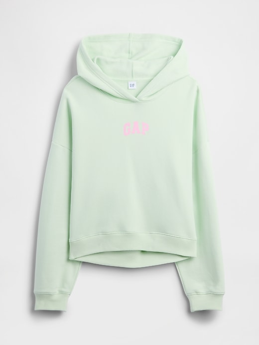 Image number 5 showing, Relaxed Gap Mini-Logo Cropped Hoodie