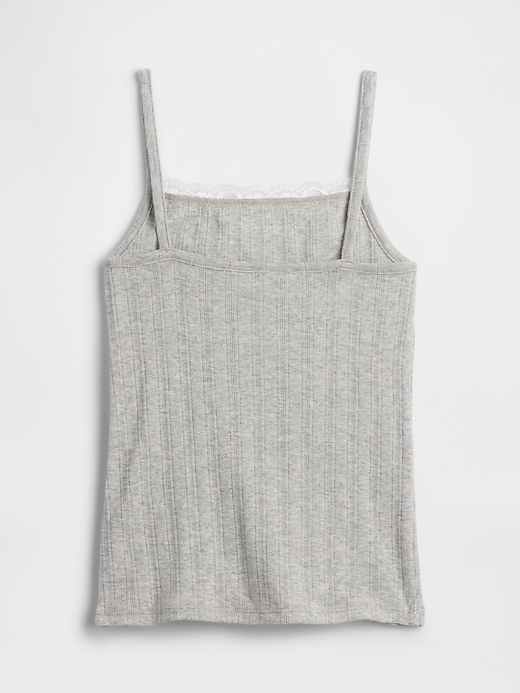 Image number 2 showing, Kids Pointelle Cami