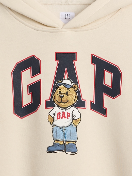 Image number 3 showing, Kids Relaxed Brannan Bear Gap Logo Hoodie