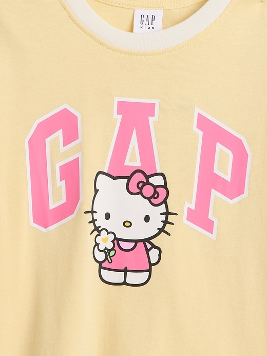 Image number 3 showing, GapKids Hello Kitty Ringer Logo T-Shirt