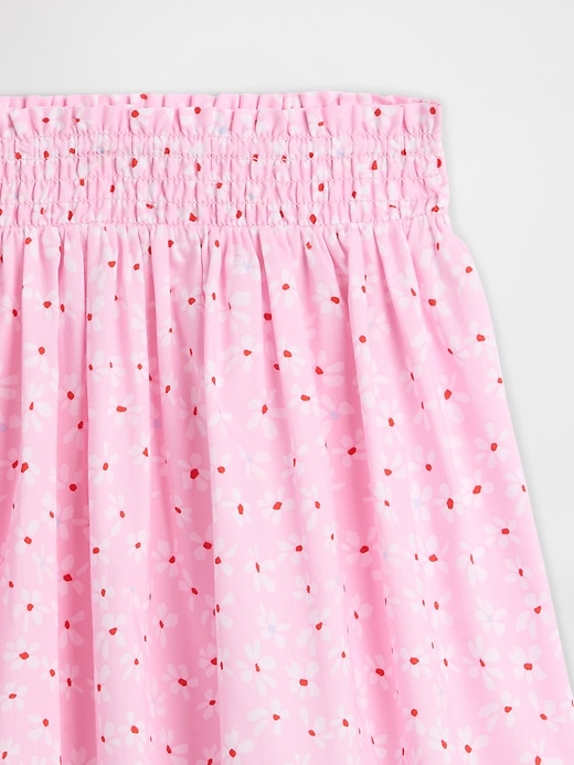 Image number 3 showing, Kids Pull-On Smocked Skirt