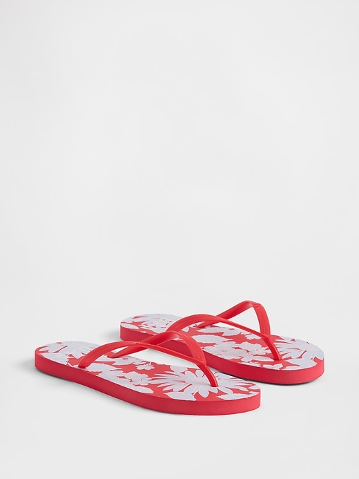 Image number 2 showing, Print EVA Flip Flops