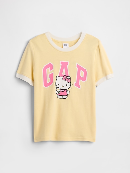 Image number 1 showing, GapKids Hello Kitty Ringer Logo T-Shirt