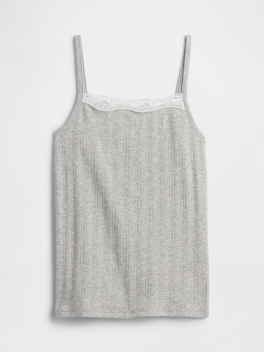 Image number 1 showing, Kids Pointelle Cami