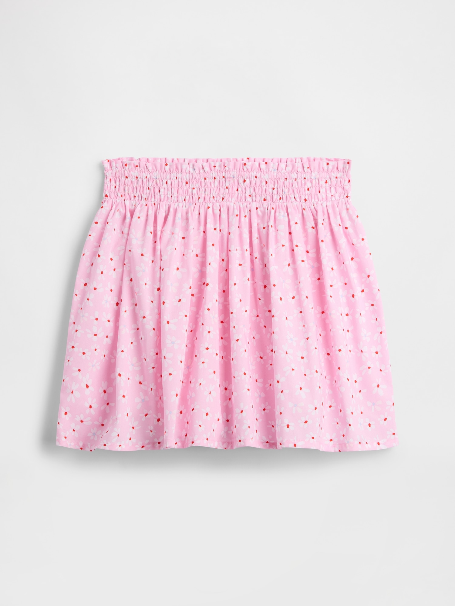 Kids Pull-On Smocked Skirt