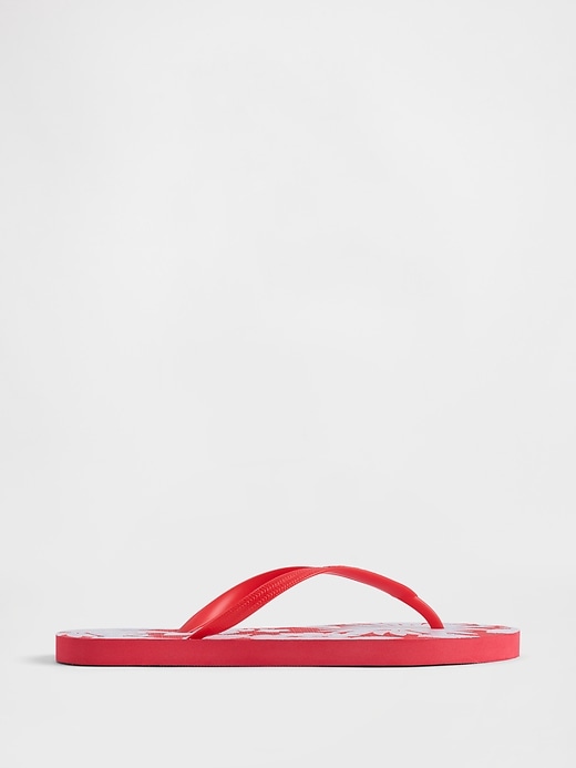 Image number 1 showing, Print EVA Flip Flops