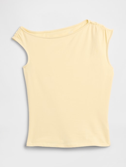 Image number 5 showing, Stretch Jersey Off-Shoulder Top